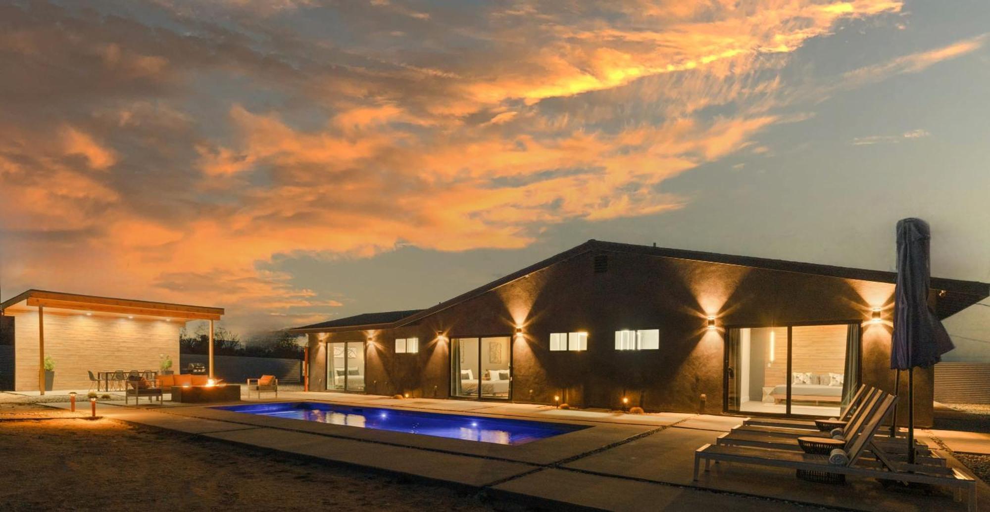 Luxury Retreat Villa Joshua Tree Eksteriør bilde